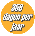 359 dagen per jaar zonnen, zonder afspraak